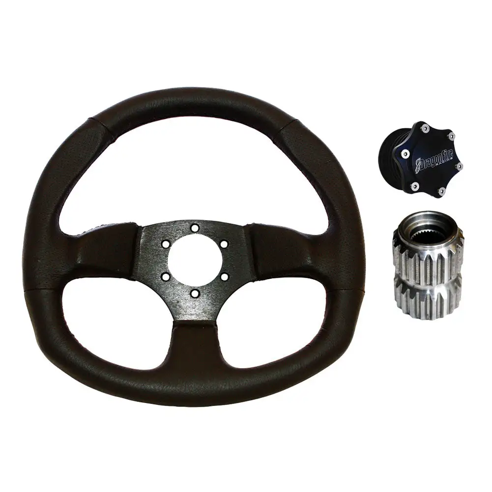 Dragonfire Racing Vinyl D Quick-Release Steering Wheel Kit #1718010003 1 Dragonfire Racing Vinyl D Quick-Release Steering Wheel Kit #1718010003