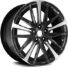 Action Crash - Aluminum Wheel - 19 X 8 Inch - 15-Spoke - Machined And Gloss Black - 2018 - 2019 Toyota Camry - ALY75222U45N