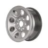 Action Crash - Steel Wheel - Silver - 8 Hole - 6 Stud - 17 X 7.5 Inch - 31mm Offset - 2005 - 2013 GMC Sierra 1500 - STL08069U20N