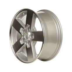 Action Crash - Aluminum Wheel - Machined And Silver - 17 X 7.5 Inch - 2006 - 2010 Jeep Commander - ALY09097U10N