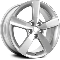 Action Crash - Aluminum Wheel - Silver - 18 X 7 Inch - 41mm Offset - 5 Spoke - 5 Lug - 2006 - 2009 Pontiac G6 - ALY06598U20N