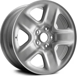 Action Crash - Steel Wheel - Silver - 5 Spoke - 5 Lug - 17 X 6.5 Inch - 2006 - 2012 Toyota RAV4 - STL69506U20N