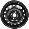 Dorman - Steel Wheel - 15 Inch - Black - 2012 - 2016 Toyota Yaris - 939-259