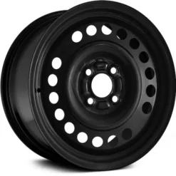 Action Crash - Steel Wheel - Black - 15 X 5.5 Inch - 4 Lug - 2012 - 2018 Nissan Versa - STL62579U45AN