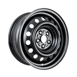 Action Crash - Steel Wheel - 15 X 6 Inch - Black - 2003 - 2007 Toyota Corolla - STL69423U45N