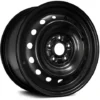 Action Crash - Steel Wheel - 16 X 6.5 Inch - 15 Holes - 5 Lug - Black - 2006 - 2011 Honda Civic Coupe / Hybrid / Sedan - STL63900A45N