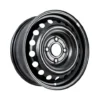 Action Crash - Steel Wheel - Black - 15 X 5.5 Inch - 18 Hole - 4 Lug - 2007 - 2012 Nissan Versa - STL62509U45N