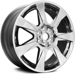 Action Crash - Aluminum Wheel - 20 X 8 Inch - Chrome Cladded - 2010 - 2013 Cadillac SRX - ALY04666U86N