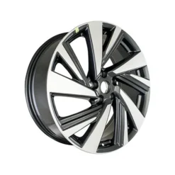 Action Crash - Aluminum Wheel - 20 X 7.5 Inch - 10 Spoke - 5 Stud - Machined Dark Charcoal - 2015 - 2019 Nissan Murano - ALY62707U30N