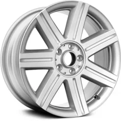 Action Crash - Rear Aluminum Wheel - 19 X 9 Inch - Silver - 2004 - 2008 Chrysler Crossfire - ALY02230U20N
