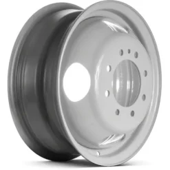Action Crash - Steel Wheel - Silver - 16 X 6 Inch - 4 Slot - 8 Lug - 1999 - 2004 Ford F-350 Super Duty - STL03336U20N