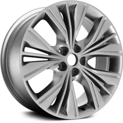 Action Crash - Aluminum Wheel - Bright Hyper Silver - 20 X 8.5 Inch - 45mm Offset - 120mm Offset - 15 Spoke - 5 Lug - 2014 - 2019 Chevrolet Impala - ALY05615U77N