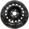 Dorman - Steel Wheel - Black - 16 Inch - Without Center Cap - 2013 - 2019 Nissan Sentra - 939-237