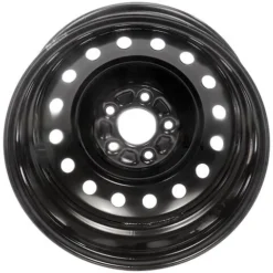 Dorman - Steel Wheel - Black - 16 Inch - Without Center Cap - 2013 - 2019 Nissan Sentra - 939-237