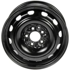 Dorman - Steel Wheel - Black - 16 Inch - 2001 - 2007 Dodge Caravan - 939-107