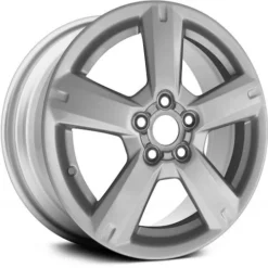 Action Crash - Aluminum Wheel - 17 X 7 - 5-Spoke - Painted Silver - 2006 - 2012 Toyota RAV4 - ALY69507U20N