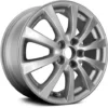 Action Crash - Aluminum Wheel - 17 X 8 Inch - Painted Silver - 2006 - 2008 Lexus IS250 - ALY74188U20N