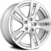 Action Crash - Aluminum Wheel - 18 X 7.5 Inch - 5 Split Spoke - 5 Lug - Silver Metallic - 2013 - 2018 Nissan Altima - ALY62594U20N