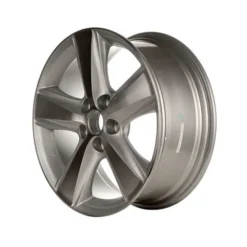 Action Crash - Aluminum Wheel - Machined And Sparkle Silver - 17 X 7 Inch - 5 Spoke - 2010 - 2011 Toyota Camry - ALY69566U10N