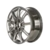 Action Crash - Aluminum Wheel - 17 X 7 Inch - Hypersilver - 2006 - 2008 Buick Lucerne - ALY04025U78N
