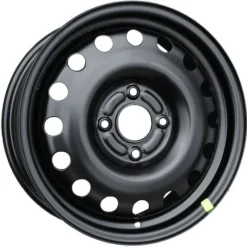 Action Crash - Steel Wheel - Black - 15 X 6 Inch - 2004 - 2011 Ford Focus - STL03534X45AN
