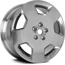 Action Crash - Aluminum Wheel - Polished - 18 X 7 Inch - 52mm Offset - 5 Spoke - 2006 - 2009 Chevrolet Impala - ALY05074U80N