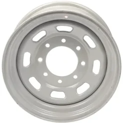 Dorman - Steel Wheel - 16 Inch - 8 Cut-Outs - Silver - 1999 - 2004 Ford F250 Super Duty - 939-172