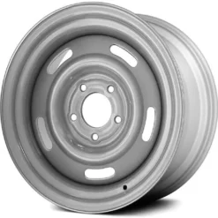 Action Crash - Steel Wheel - Silver - 15 X 8 Inch - 1969 - 1982 Chevrolet Corvette - STL00799U20N