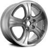 Action Crash - Aluminum Wheel - 18 X 7.5 Inch - 5-Spoke - Machined And Medium Silver - 2012 - 2019 Honda Pilot - ALY64037U15N