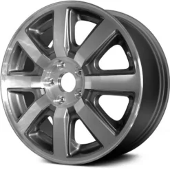 Action Crash - Aluminum Wheel - 17 X 7 Inch - Machined And Charcoal - 2008 - 2009 Ford Taurus - ALY03694U35N