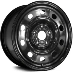 Action Crash - Aluminum Wheel - Black - 17 X 6.5 Inch - 10 Slot - 5 Lug - 40mm Offset - 2013 - 2018 Dodge Journey - STL02485U45N