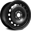 Action Crash - Steel Wheel - 16 X 6.5 Inch - 16 Hole - 5-Lug - Black - 2014 - 2018 Ford Transit Connect - STL03974U45N