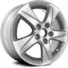 Action Crash - Aluminum Wheel - 17 X 7.5 Inch - Silver - 2009 - 2011 Acura TSX - ALY71781U20N