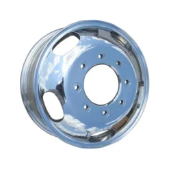 Action Crash - Aluminum Front Wheel - Polished, 17 X 6.5 Inch - 2005 - 2019 Ford F-350 Super Duty - ALY03618U80N