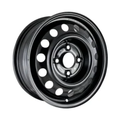 Action Crash - Steel Wheel - Black - 46mm Offset - 15 X 5.5 Inch - 4 Lug - 2004 - 2006 Hyundai Elantra - STL70712U45N